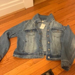 XL Jean jacket never worn nwt